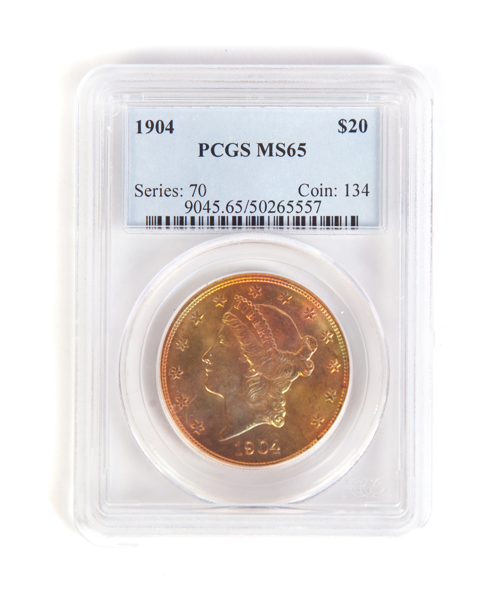 Appraisal: LIBERTY HEAD DOUBLE EAGLE MS PCGS