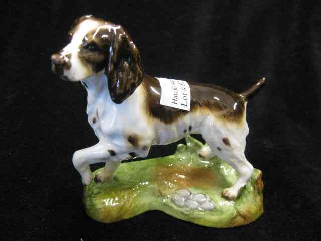 Appraisal: Royale Stratford Porcelain Dog Figurine Brittany Spaniel '' excellent