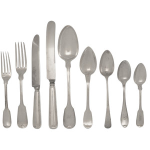 Appraisal: An Assembled Silver Flatware Service Various Makers th Century and