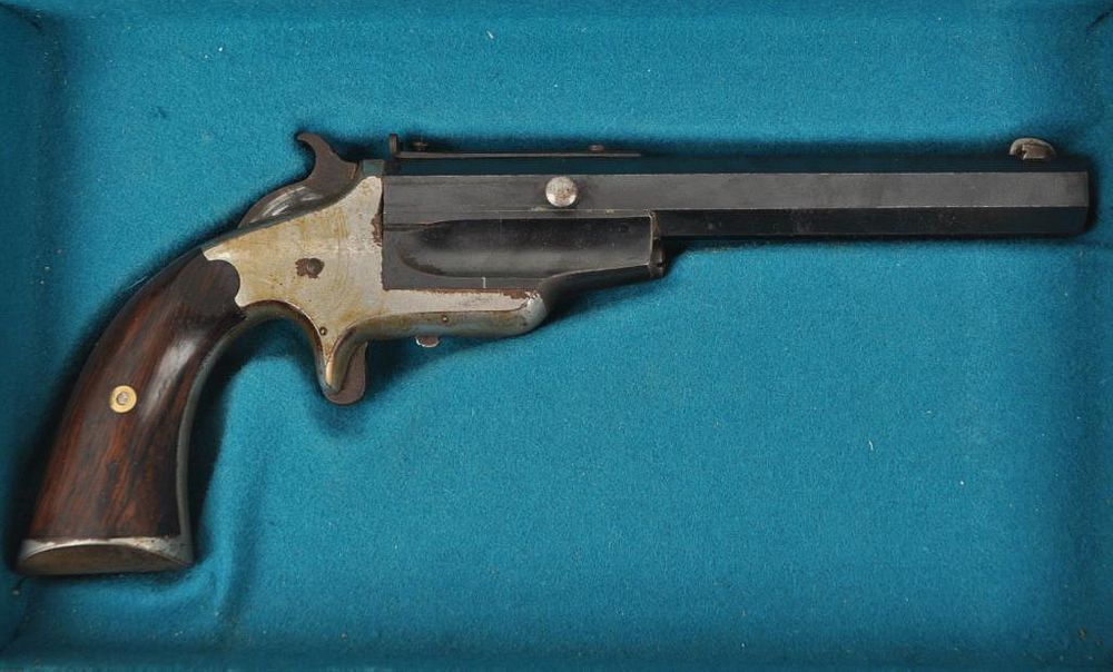 Appraisal: Frank Wesson Caliber Single Shot Pocket Rifle Centerfire caliber with