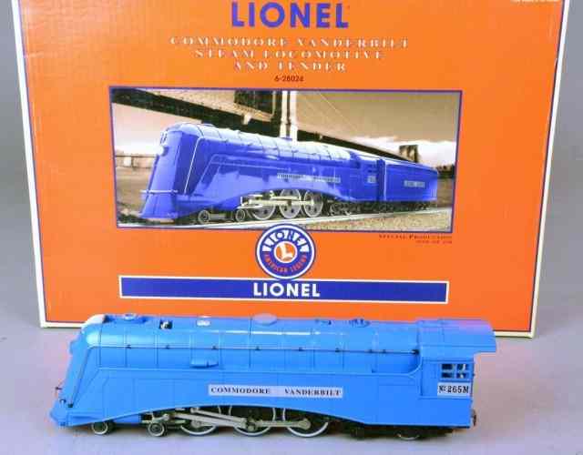 Appraisal: LIONEL COMMODORE VANDERBILT STEAM LOCOMOTIVELionel Commodore Vanderbilt steam locomotive blue