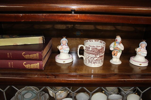 Appraisal: TWO ROYAL DUX PORCELAIN NATIVITY FIGURES Mary and Jesus together