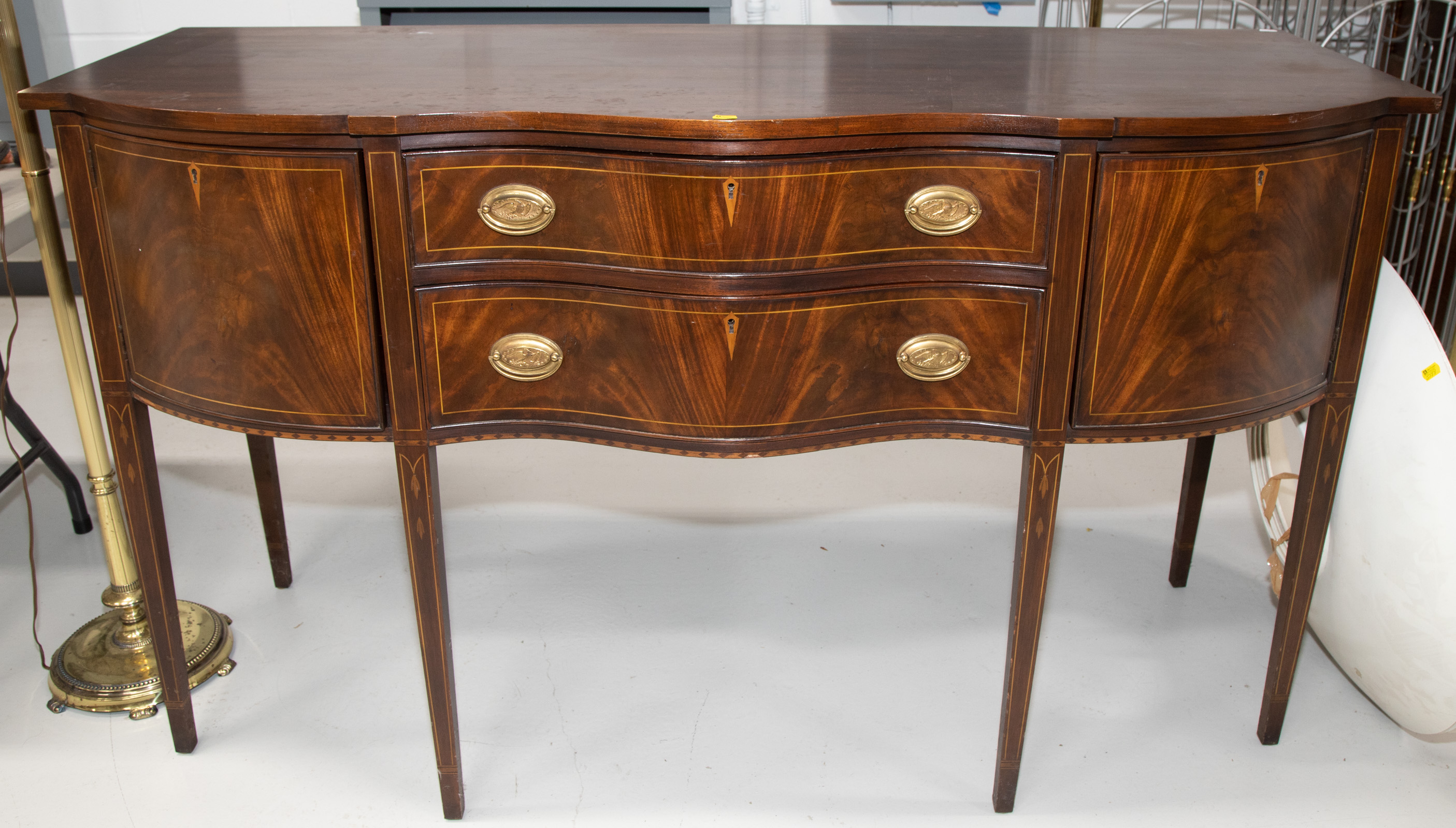 Appraisal: HENKEL HARRIS SIDEBOARD- VIRGINIA GALLERIES Virginia Galleries rd quarter th