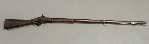 Appraisal: - Springfield type- percussion rifle dated with proof on barrel