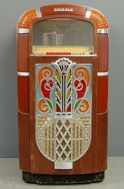 Appraisal: - Rock-Ola Manuf Corp Chicago jukebox model E ser As