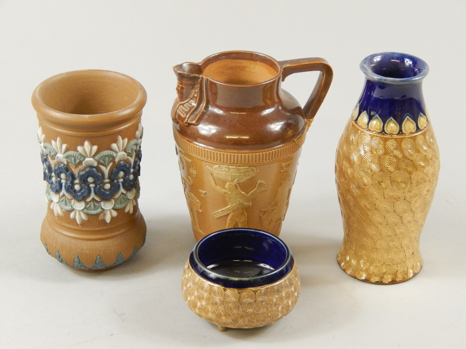 Appraisal: Various items of Royal Doulton to include a stoneware jug