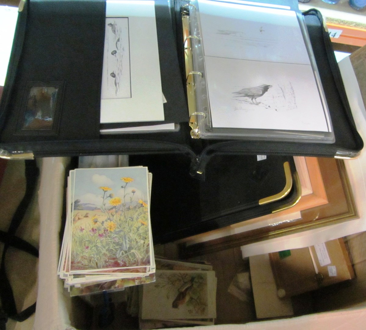 Appraisal: A quantity of pictures and prints mainly of ornithological interest