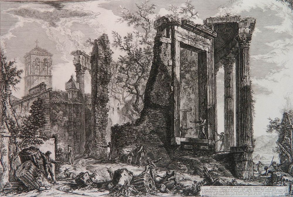 Appraisal: Giovanni Battista Piranesi etching Giovanni Battista Piranesi Italian - -