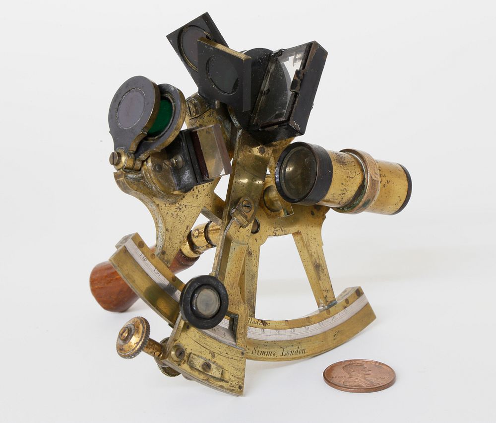 Appraisal: Troughton Simms London -Inch Radius Miniature Sextant circa Troughton Simms