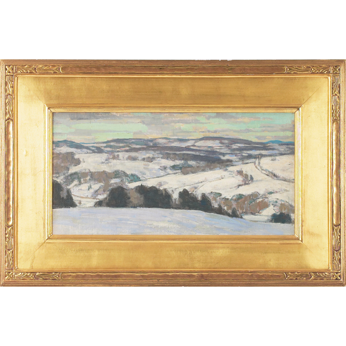 Appraisal: Horace Brown American - ''New England Landscape '' c oil