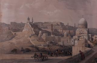 Appraisal: David Roberts Citadel of Cairo Lithograph David Roberts Scottish -