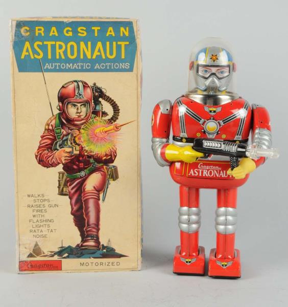 Appraisal: Japanese Battery - Operated Cragstan Astronaut O B In original