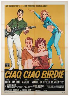 Appraisal: Bye Bye Birdie Columbia Italian -foglio x poster for the