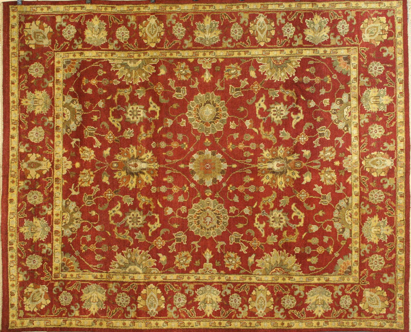 Appraisal: - India Rug India rug hand woven ' x '