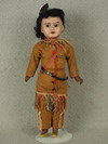 Appraisal: DOLL - Indian character doll in original costume with bisque