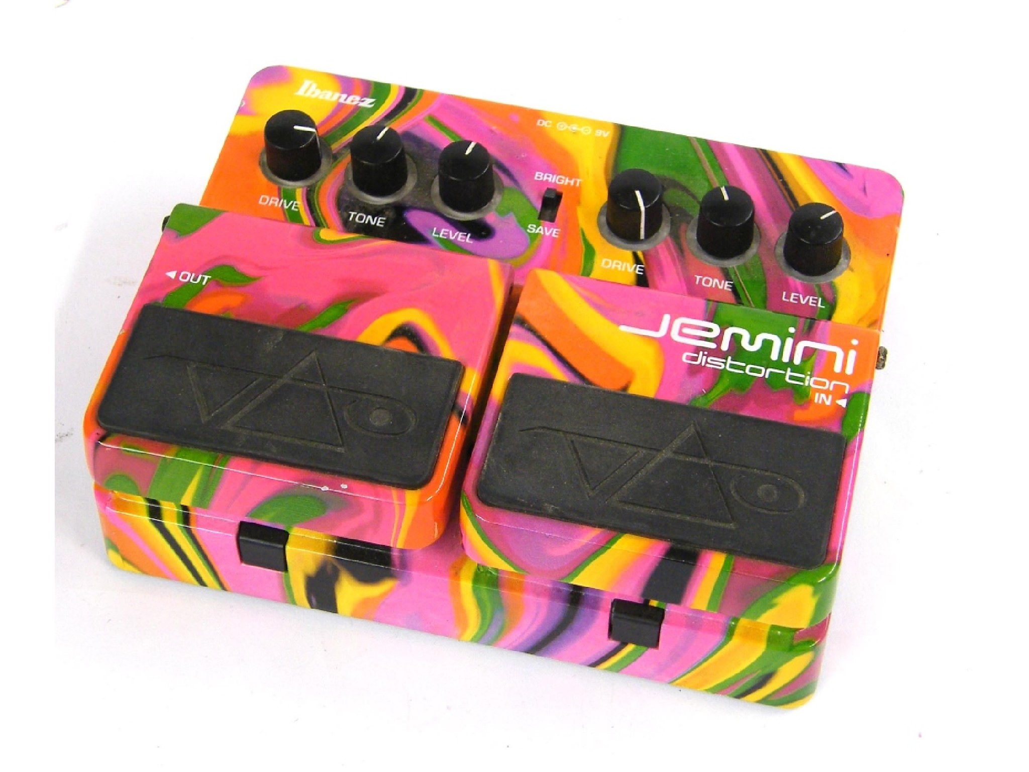 Appraisal: Ibanez Steve Vai Gemini distortion pedal ser no E appears