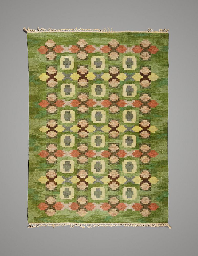 Appraisal: Judith Johansson Swedish - Brittsommar Flatweave Rug c Judith Johansson