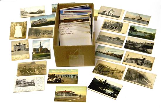 Appraisal: Postcard and Photos of Southern and Western Rhode Island including