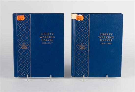 Appraisal: Collection of United States Walking Liberty silver half dollars -