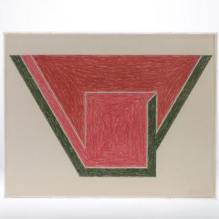 Appraisal: Frank Stella lithograph Frank Stella lithograph Frank Stella American b