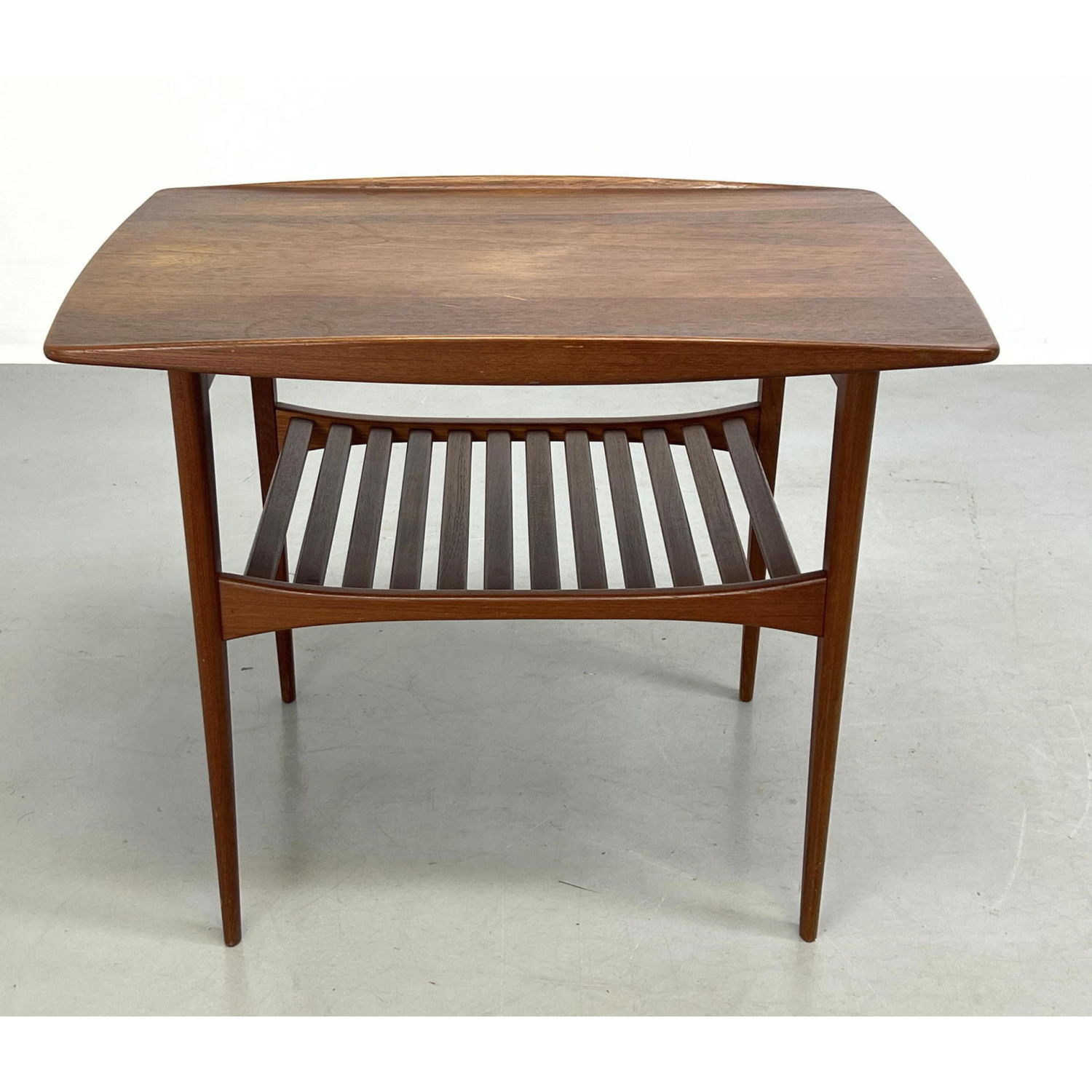 Appraisal: Edvard Kindt-Larsen End Table For France and Son Denmark Unmarked