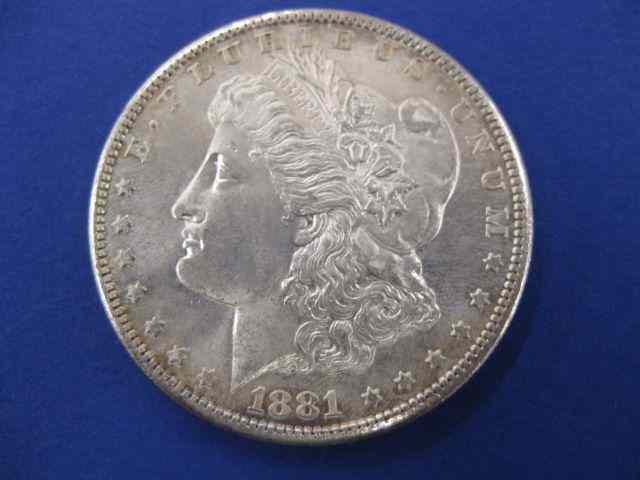 Appraisal: -O Morgan Silver Dollar semi-proof-like uncirculated