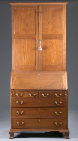 Appraisal: th c American Secretary Desk Southern possibly Valley of Virginia