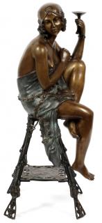 Appraisal: AFTER FERDINANDO DE LUCA PATINATED BRONZE RECAST AFTER FERDINANDO DE