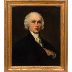 Appraisal: Richard Norris Brooke American - Portrait of James Madison oil