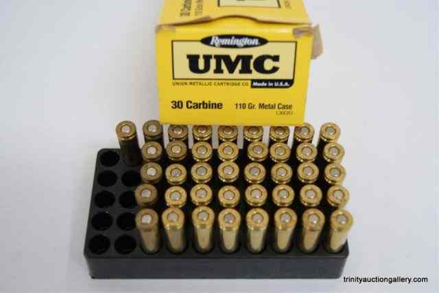 Appraisal: UMC Cal Carbine Box of Rifle AmmunitionThis is a box