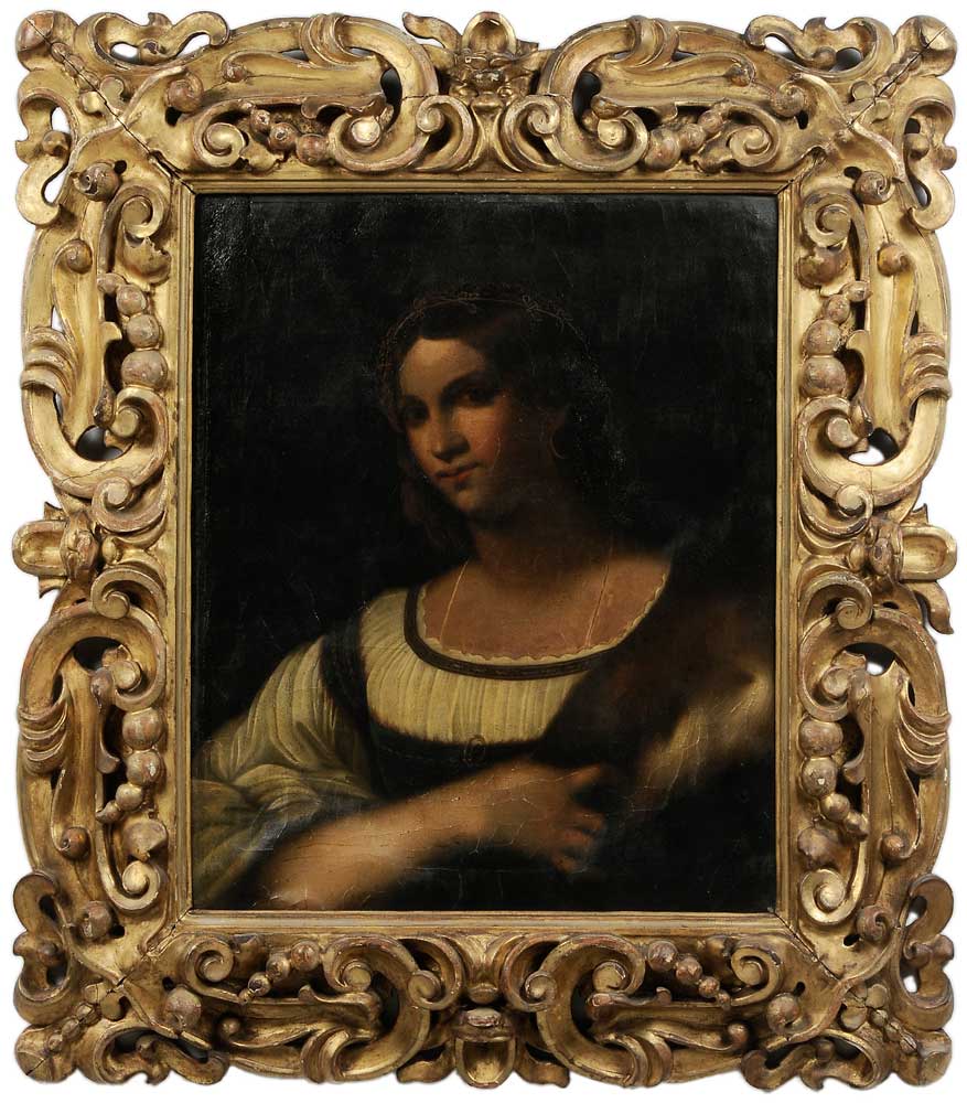 Appraisal: Italian School late th early th century Woman in Fur