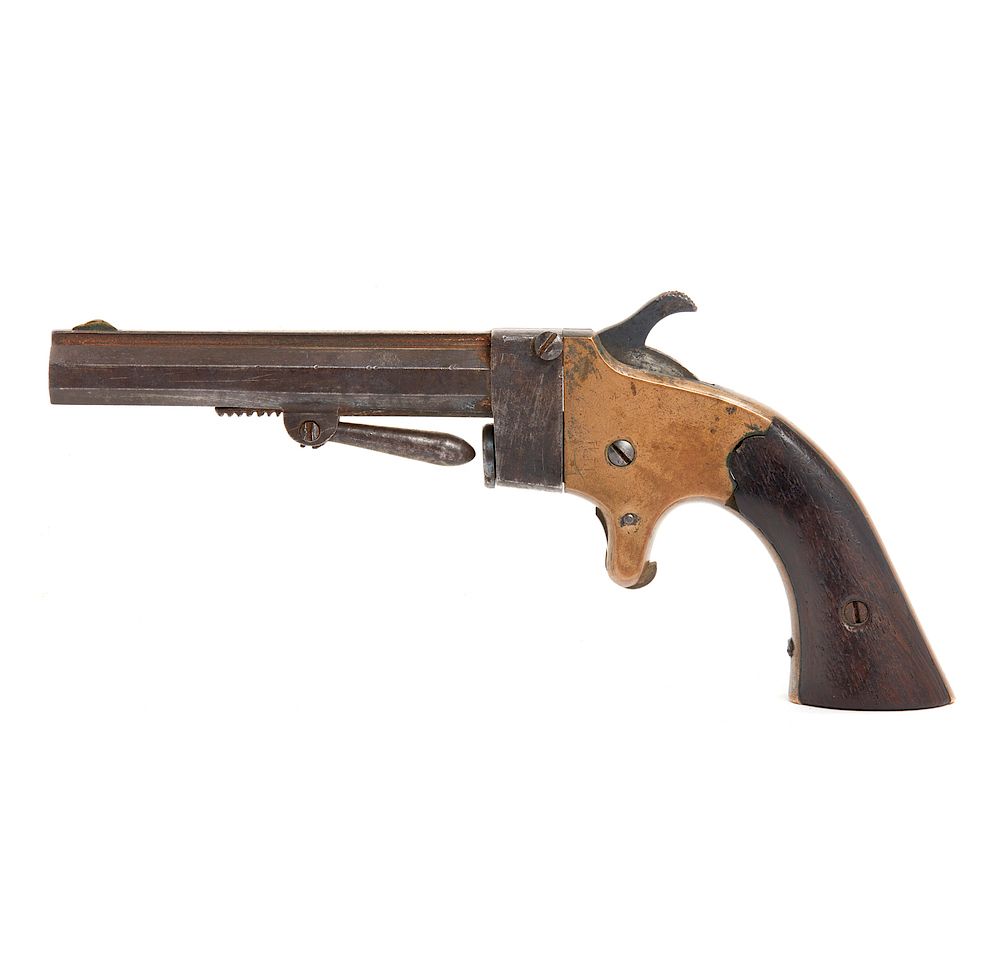 Appraisal: E L and J Dickinson Pistol Antique E L and