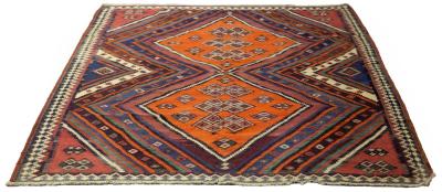 Appraisal: A South West Persian Qashgai kilim cm x cm