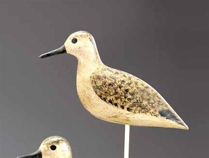 Appraisal: Black-bellied plover decoy h v shourds sr tuckerton new jersey