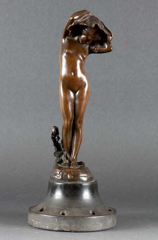 Appraisal: Edward Berge American - ''Poppy '' bronze patinated bronze figure