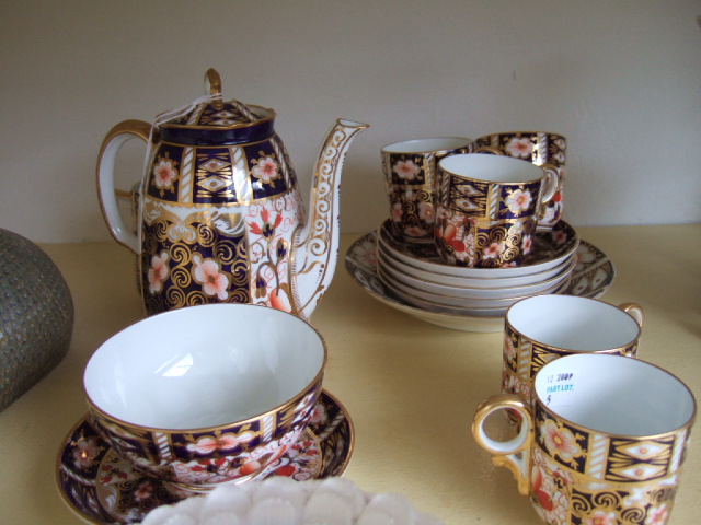 Appraisal: A collection of Royal Crown Derby th century including teapot