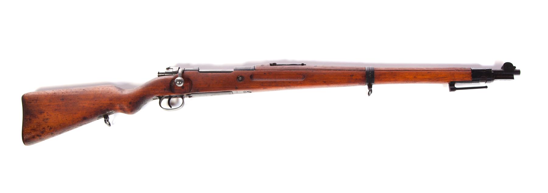 Appraisal: UNMARKED MM BOLT-ACTION RIFLE Possibly European st half- th century