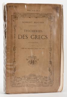 Appraisal: Robert-Houdin Jean Eugene Tricheries Dec Grecs Paris J Hetzel Publisher