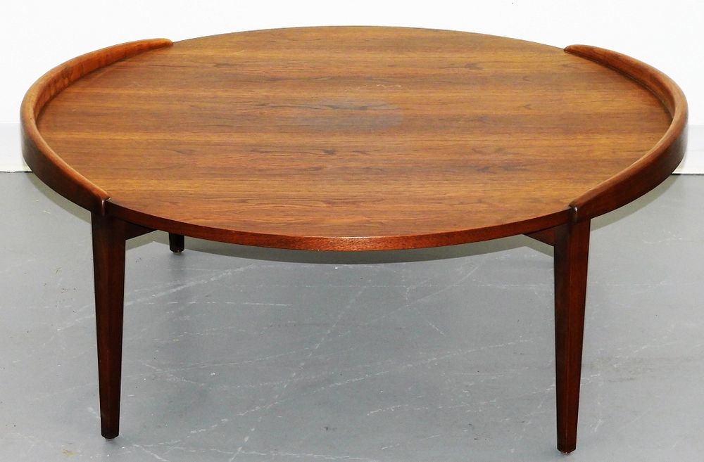 Appraisal: Dillingham MCM Modern Walnut Coffee Table United States Circa Minimalist