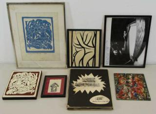 Appraisal: BENES Barton Lot of Assorted Graphic Work Includes two original