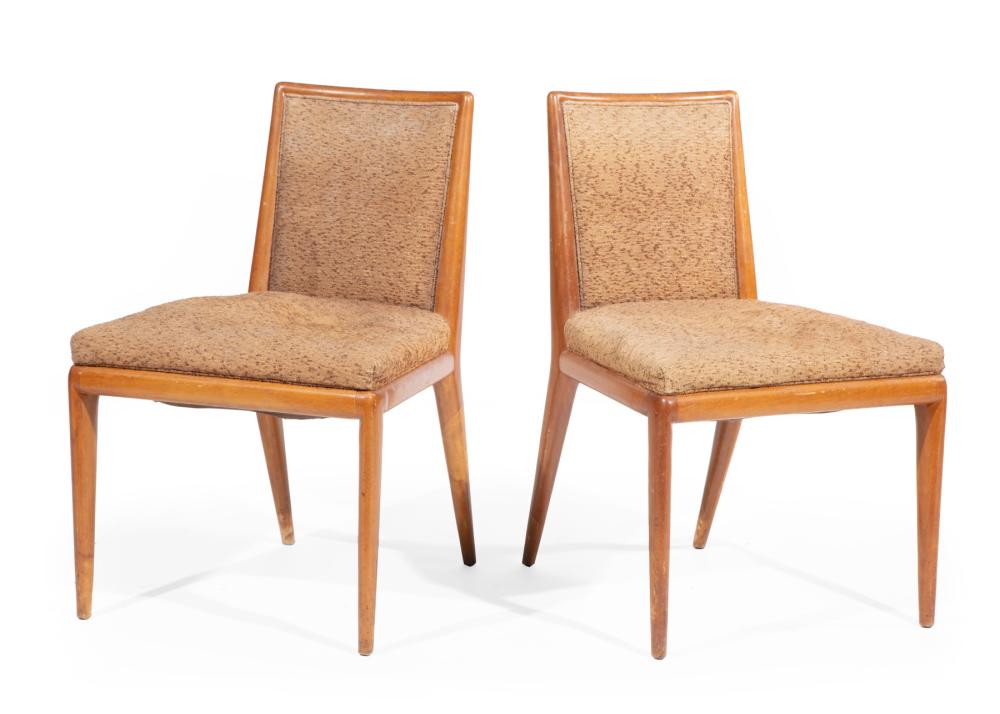 Appraisal: Pair of T H Robsjohn-Gibbings for Widdicomb Dining Chairs s