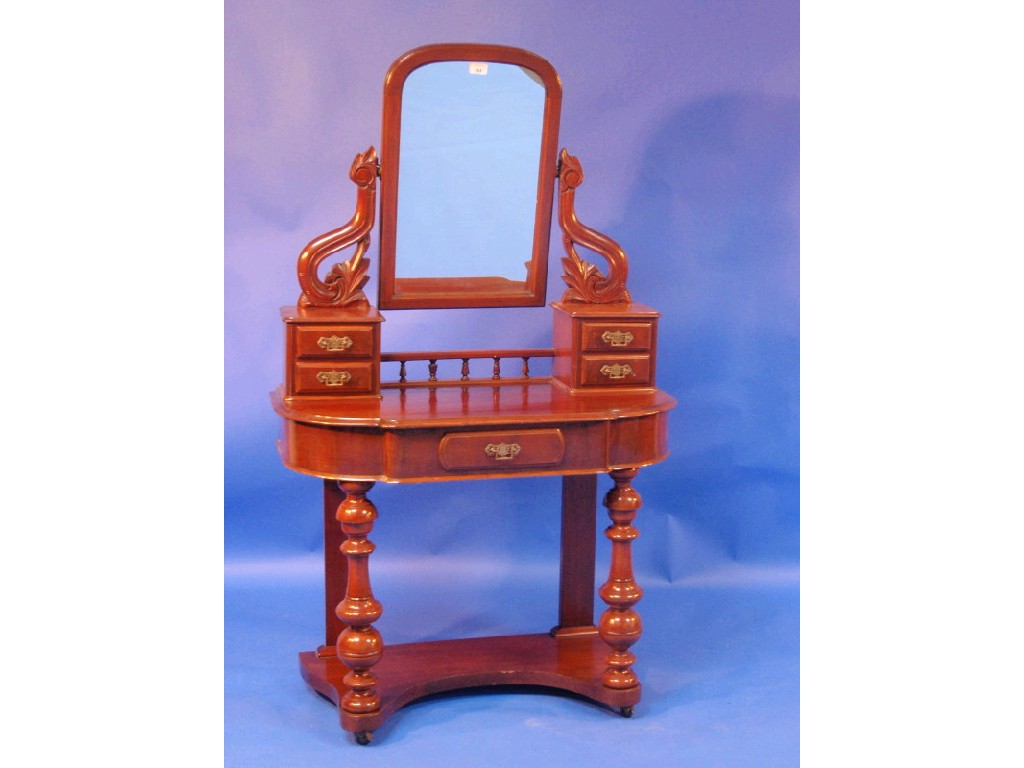 Appraisal: A Victorian mahogany duchess dressing table cm wide