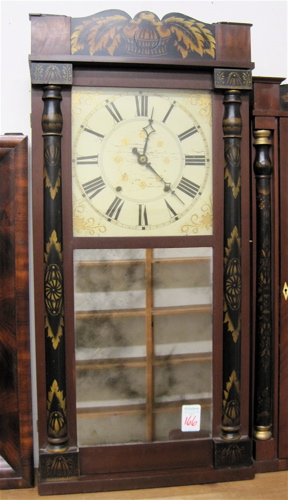 Appraisal: EMPIRE CONNECTICUT SHELF CLOCK E and G W Bartholomew Bristol