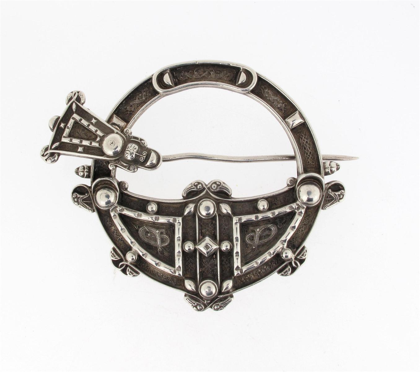 Appraisal: An Irish silver Tara brooch