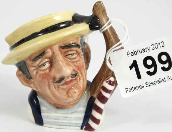 Appraisal: Royal Doulton Miniature Character Jug Gondelier D