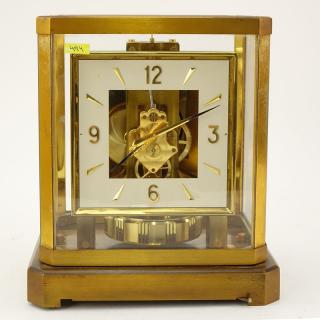 Appraisal: Jaeger LeCoultre Atmos Mantle Clock Jaeger LeCoultre Atmos Mantle Clock