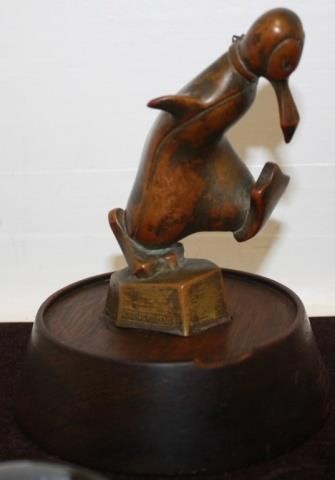 Appraisal: BRONZE ALFRED THE PENGUIN BY JACQUES CARTIER FRENCH CIRCA -