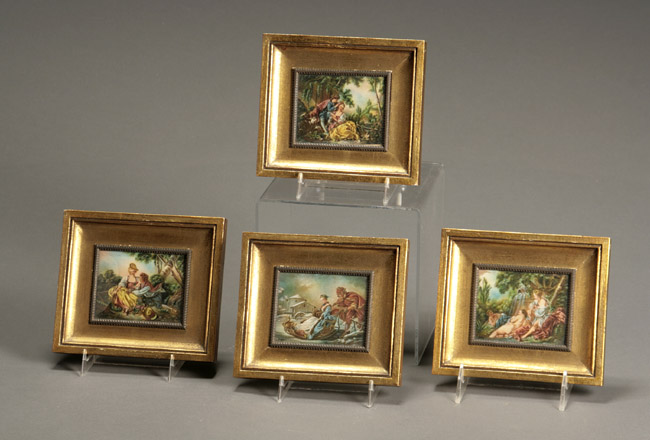 Appraisal: After Francois Boucher French Late th Century The Four Seasons