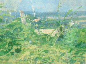 Appraisal: Roger de Grey RA - - View over the fields