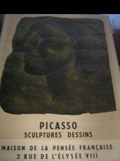 Appraisal: PABLO PICASSO after Sculptures Dessins Color colltype and lithograph x